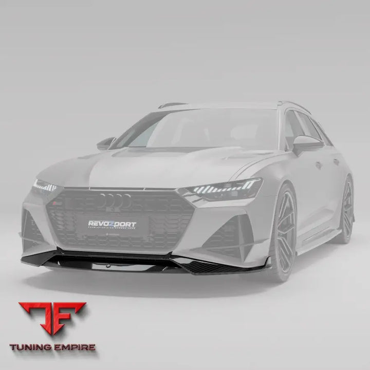 AUDI RS6 C8 CARBON FIBER FRONT LIP - Body Kit