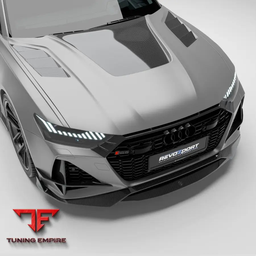 AUDI RS6 C8 CARBON FIBER HOOD - Body Kit