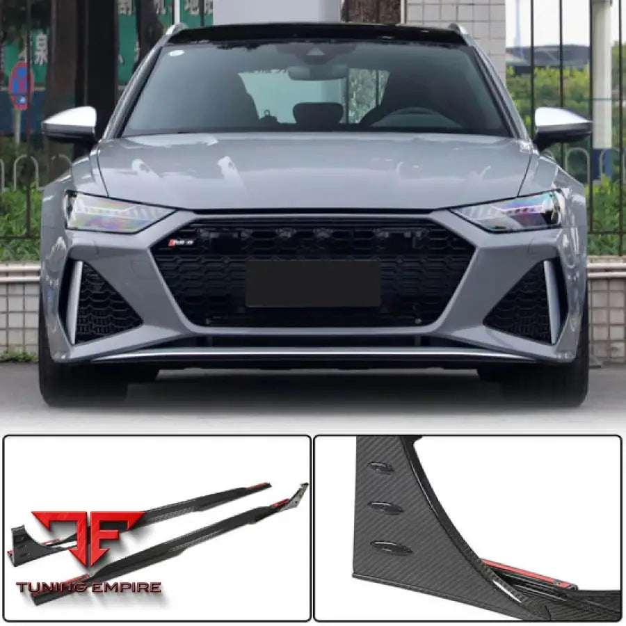 AUDI RS6 C8 CARBON FIBER PARTS 2019-2022Y