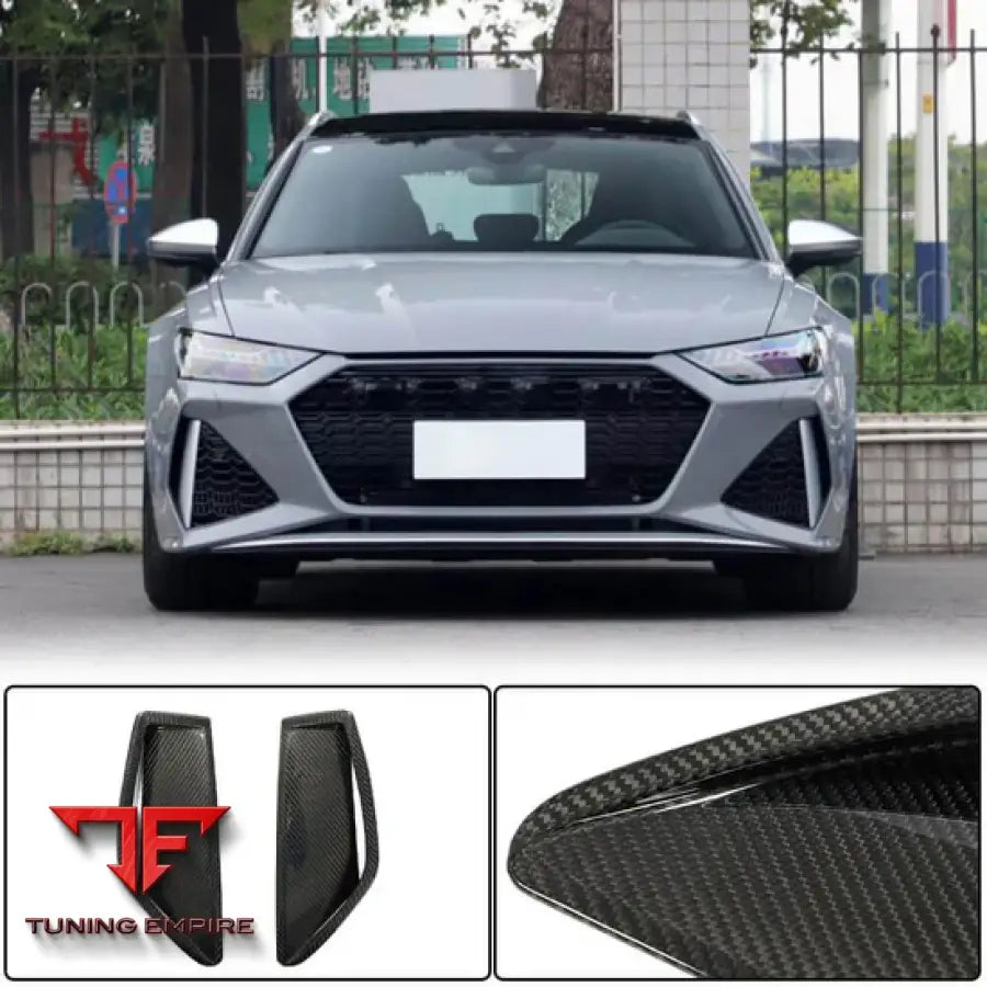 AUDI RS6 C8 CARBON FIBER PARTS 2019-2022Y