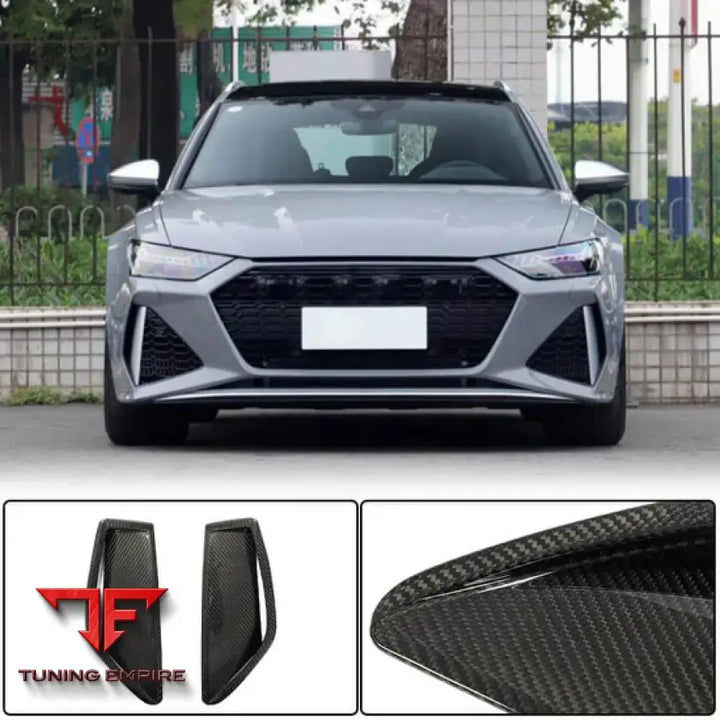 AUDI RS6 C8 CARBON FIBER PARTS 2019-2022Y