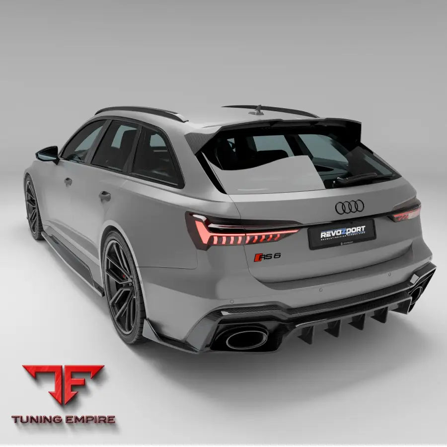 AUDI RS6 C8 CARBON FIBER ROOF SPOILER - Body Kit