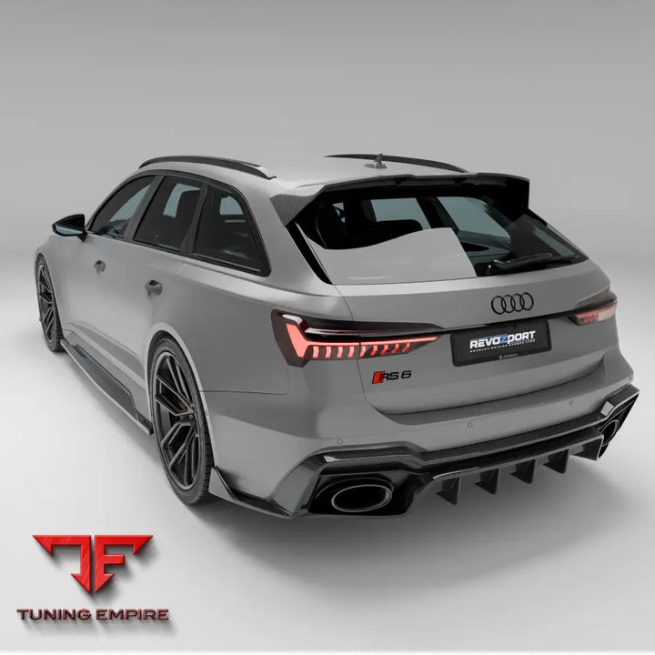 AUDI RS6 C8 CARBON FIBER ROOF SPOILER - Body Kit