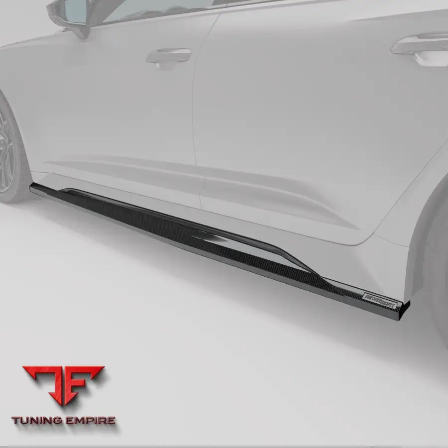 AUDI RS6 C8 CARBON FIBER SIDE SKIRTS - Body Kit