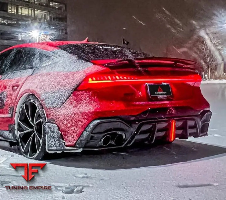 AUDI RS6 C8 & RS7 C8 2020-ON AE REAR DIFFUSER & REAR CANARDS - Rear Diffuser