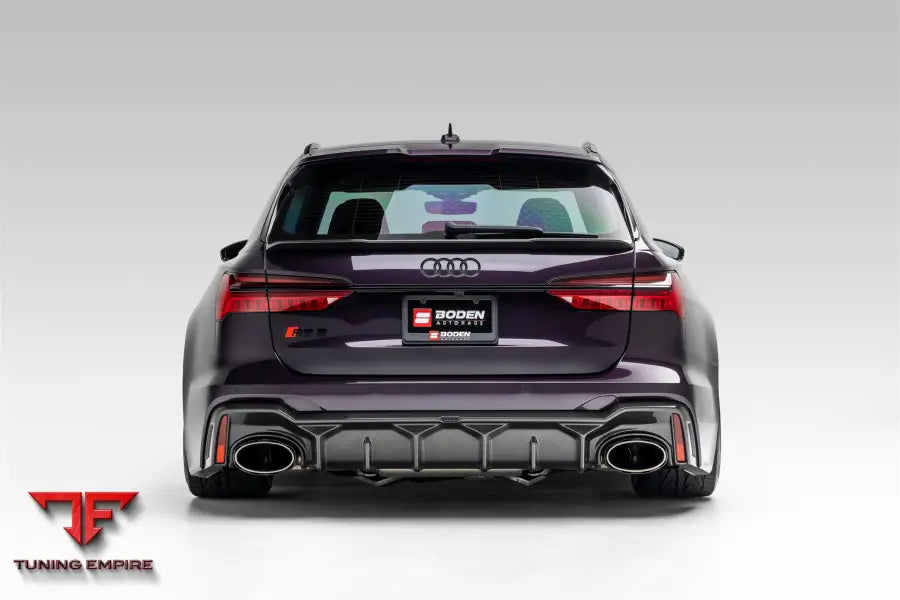 AUDI RS6 FORGED WHEELS AND EXHAUST SYSTEM
