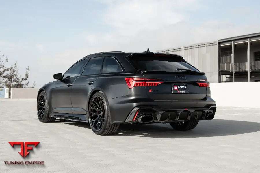 AUDI RS6 FORGED WHEELS AND EXHAUST SYSTEM