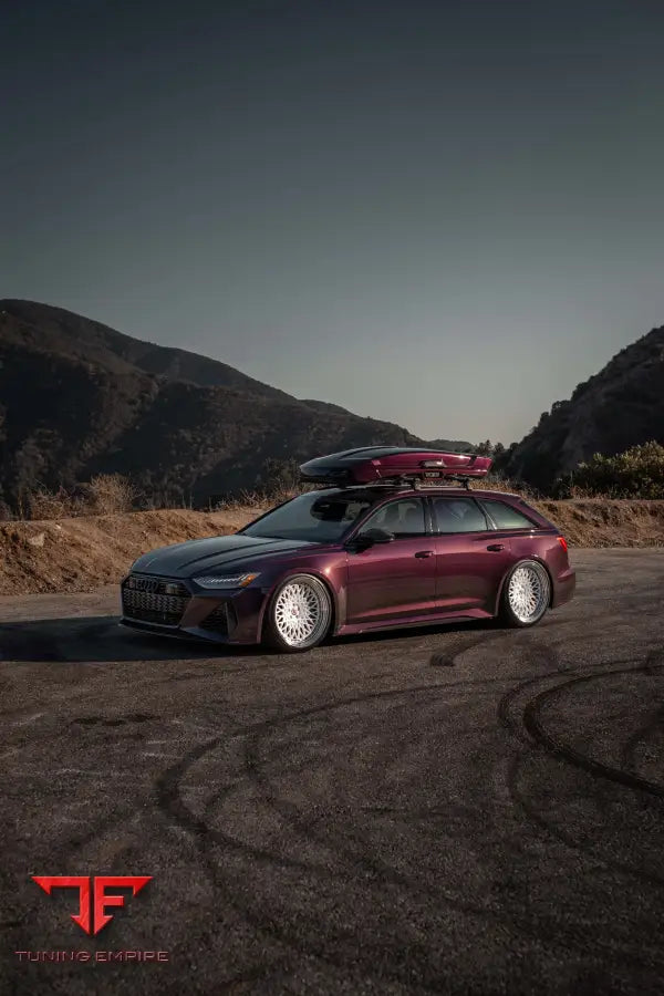 AUDI RS6 FORGED WHEELS AND EXHAUST SYSTEM