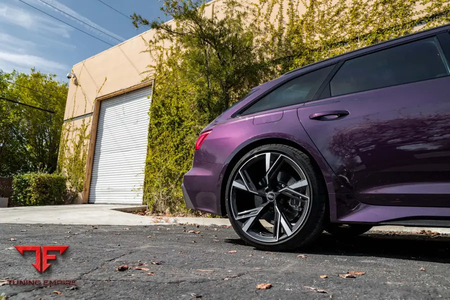 AUDI RS6 FORGED WHEELS AND EXHAUST SYSTEM