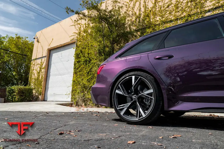 AUDI RS6 FORGED WHEELS AND EXHAUST SYSTEM