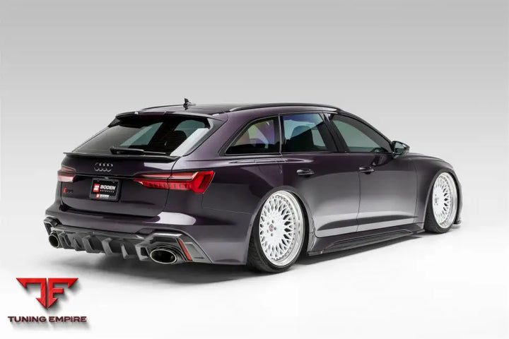 AUDI RS6 FORGED WHEELS AND EXHAUST SYSTEM