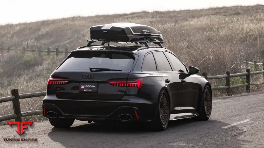 AUDI RS6 FORGED WHEELS AND EXHAUST SYSTEM