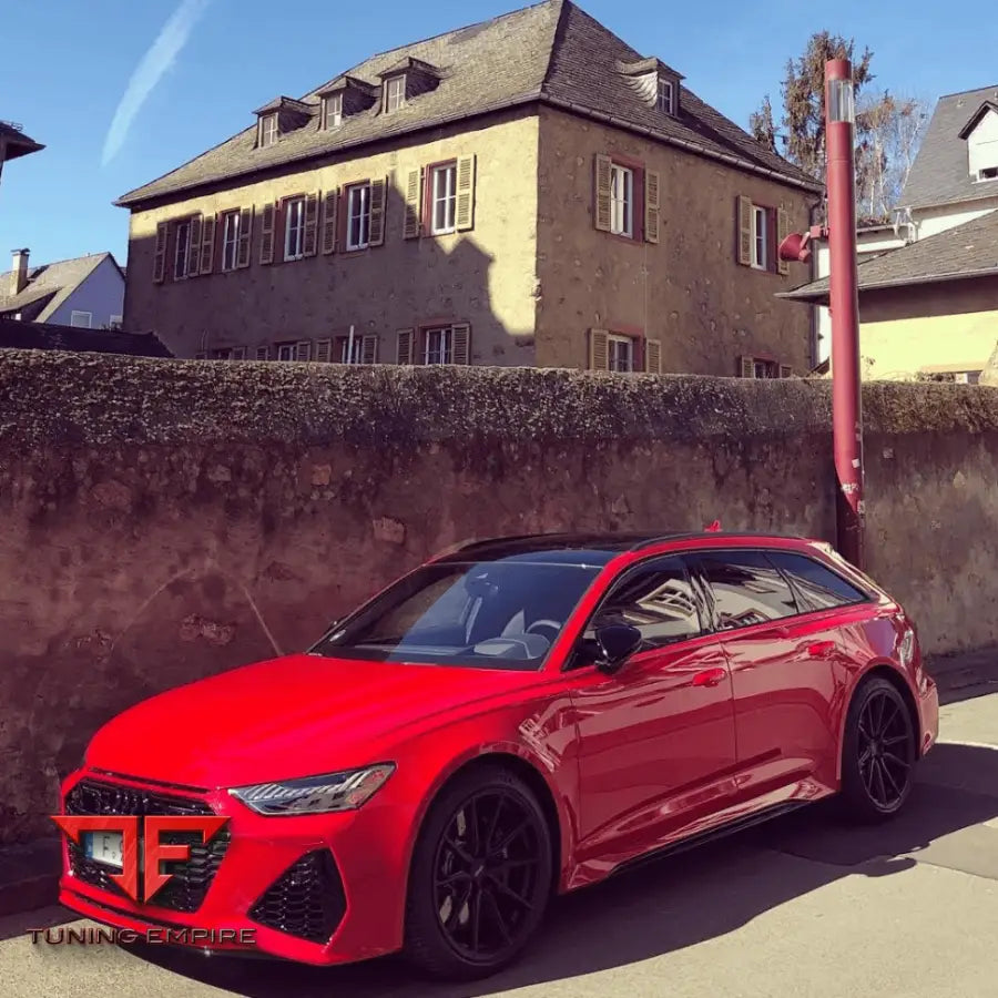 AUDI RS6 VOSSEN HF-3 SATIN BLACK WHEELS