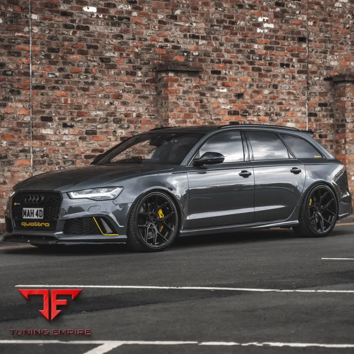 AUDI RS6 WAGON VOSSEN HF-5 GLOSS BLACK WHEELS