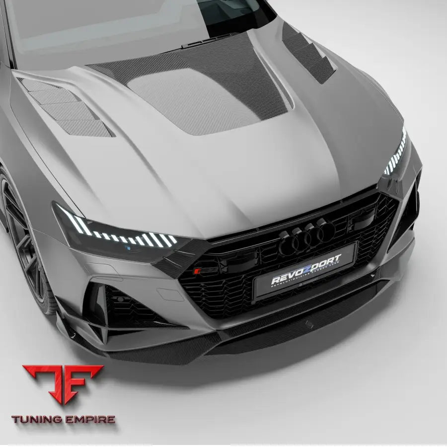 AUDI RS7 C8 CARBON FIBER HOOD - Body Kit