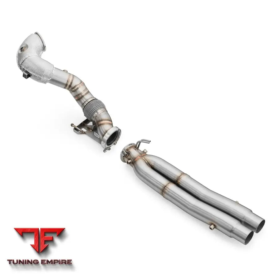 AUDI RSQ3 2.5 TFSI DOWNPIPE WITH HEAT SHIELD