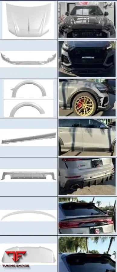 AUDI RSQ8 CARBON FIBER BODY KIT 2018-2023