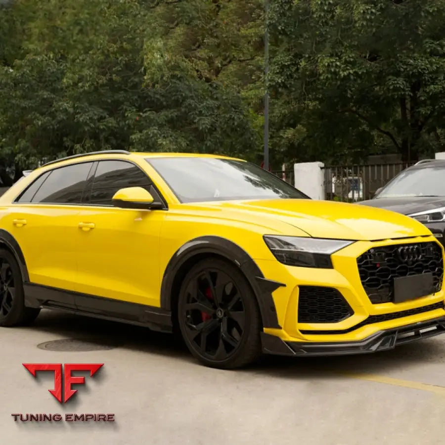 AUDI RSQ8 DRY CARBON FIBER BODY KIT PARTS