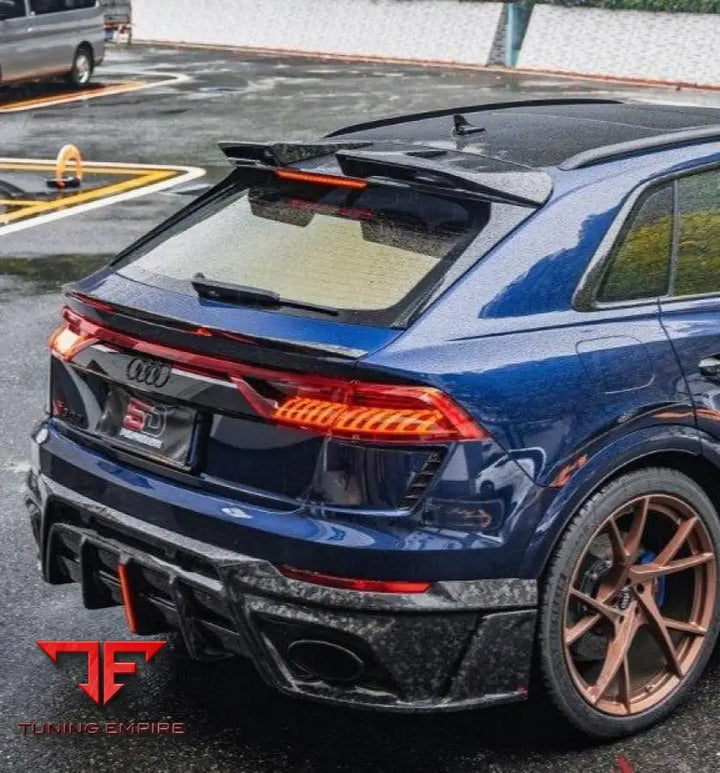Audi RSQ8 carbon rear diffuser