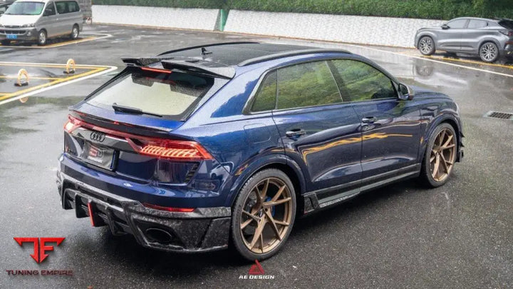 AUDI RSQ8 PRE-FACELIFT 2020-2024 & SQ8 Q8 2020-2024 AE REAR DIFFUSER - Rear Diffuser