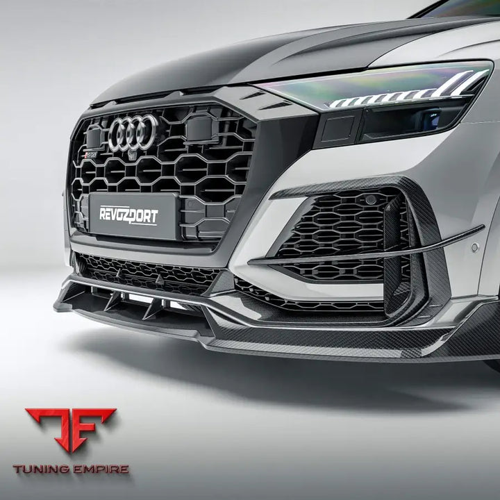AUDI RSQ8 PRE-LCI CARBON FIBER FRONT CANARDS - Body Kit