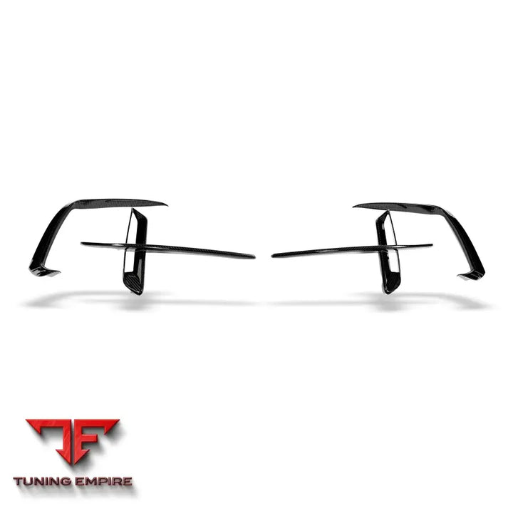 AUDI RSQ8 PRE-LCI CARBON FIBER FRONT CANARDS - Body Kit