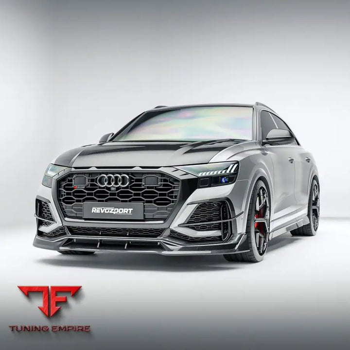 AUDI RSQ8 PRE-LCI CARBON FIBER FRONT LIP - Body Kit