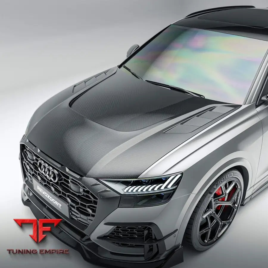 AUDI RSQ8 PRE-LCI CARBON FIBER HOOD