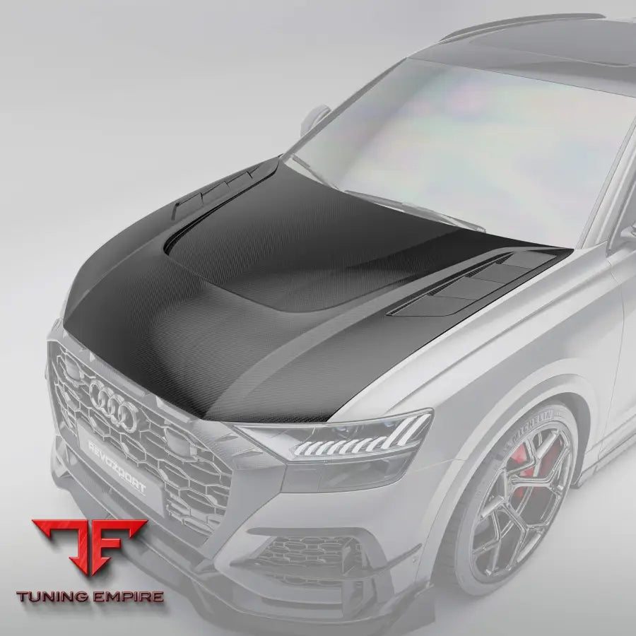 AUDI RSQ8 PRE-LCI CARBON FIBER HOOD