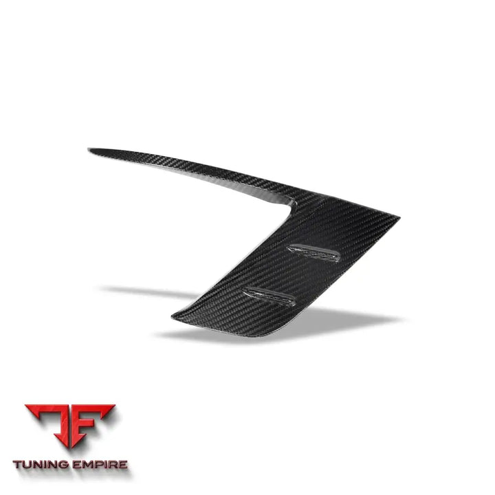 AUDI RSQ8 PRE-LCI CARBON FIBER REAR BUMPER CANARDS