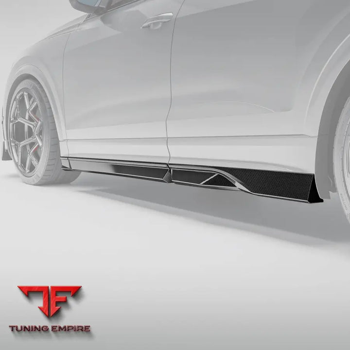 AUDI RSQ8 PRE-LCI CARBON FIBER SIDE SKIRTS