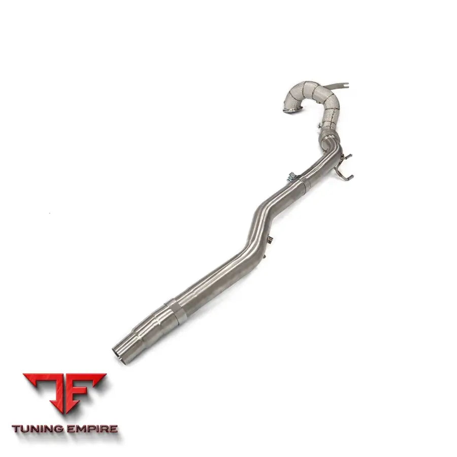 AUDI S3 8Y 2.0T STAINLESS STEEL RAZOR DOWNPIPE WITH HEAT SHIELD