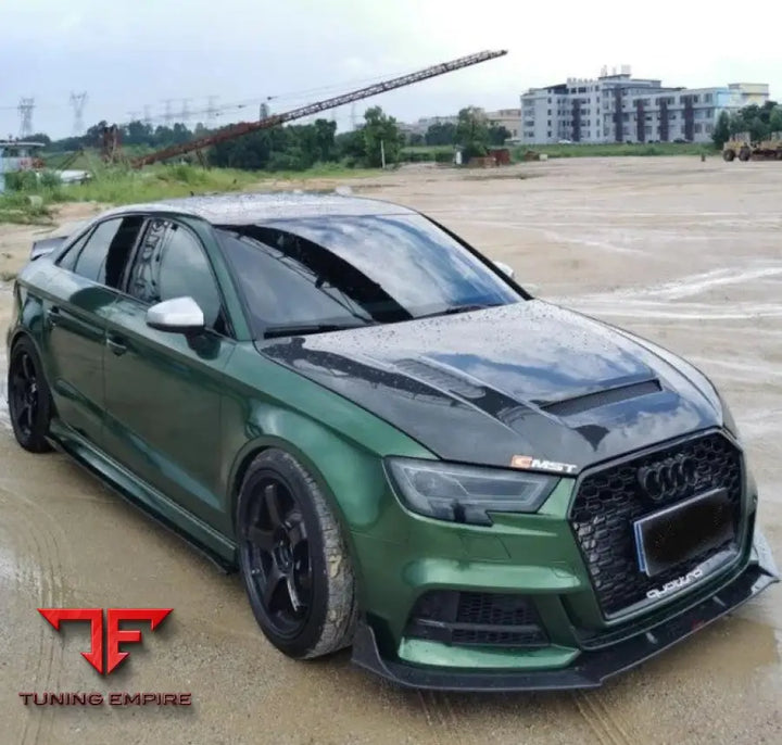 AUDI S3 A3 S-LINE 8V/8V.5 CARBON FIBER PARTS 2014-2020Y