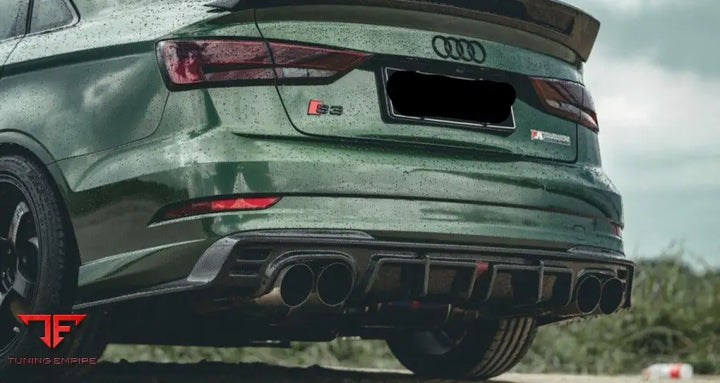 AUDI S3 A3 S-LINE 8V/8V.5 CARBON FIBER PARTS 2014-2020Y