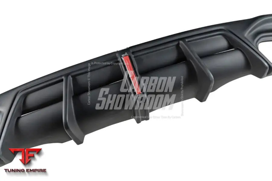 AUDI S4 / A4 B9.5 ABS AE / PLUSTIC REAR DIFFUSER & CANARDS - Rear Diffuser