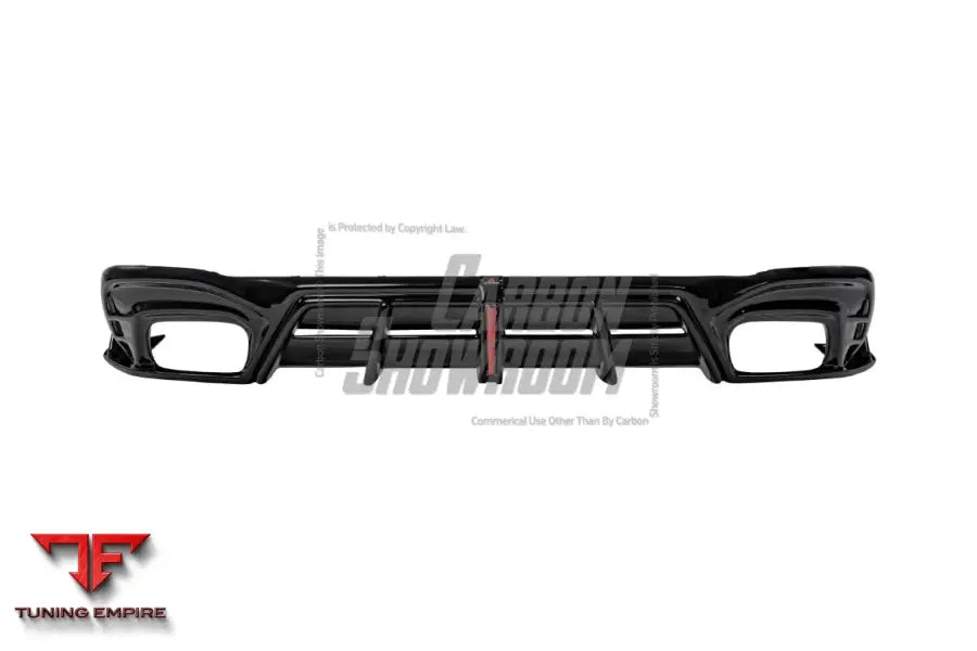 AUDI S4 / A4 B9.5 ABS AE / PLUSTIC REAR DIFFUSER & CANARDS - Rear Diffuser