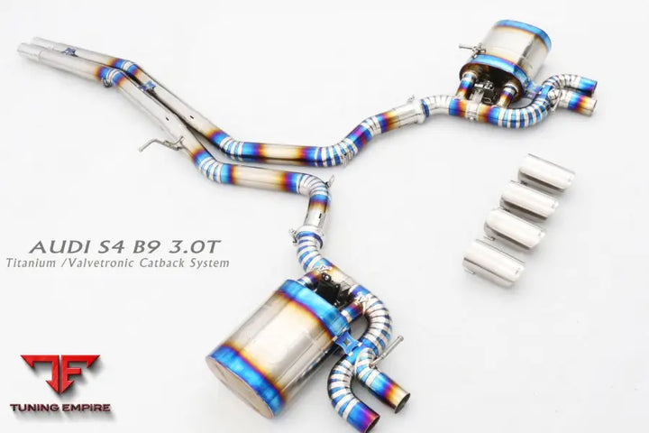 Audi S4 B9 3.0T Titanium Valvetronic Exhaust System