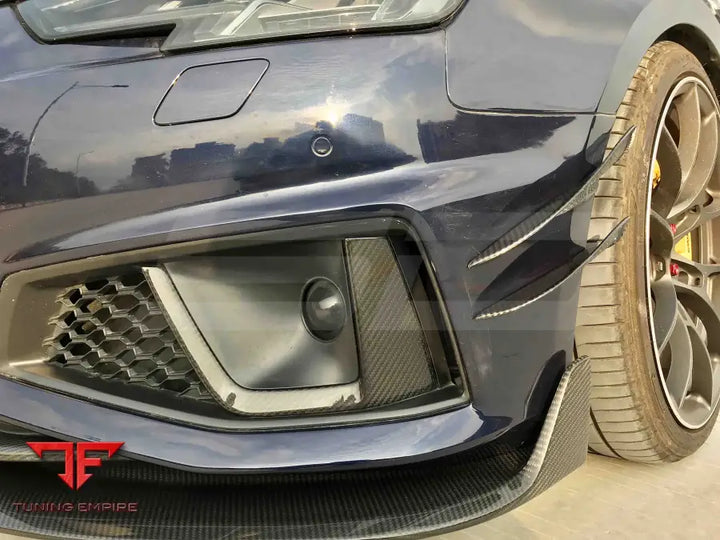 AUDI S4 B9 B9.5 2017 + CARBON FIBER FRONT LIP V2