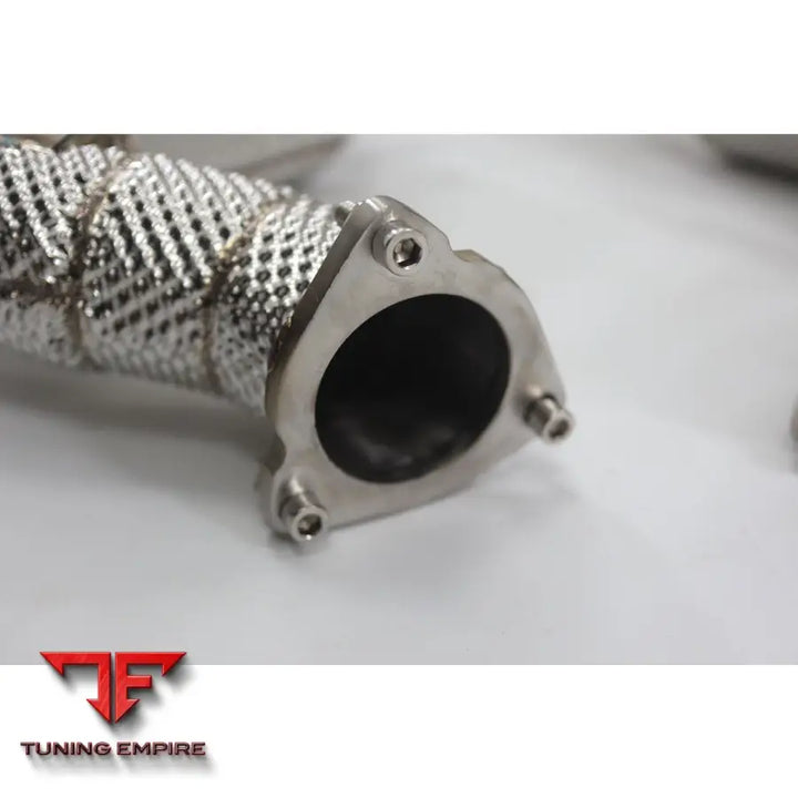 AUDI S4/S5 B8 4.2L STAINLESS STEEL RAZOR DOWNPIPE WITH HEAT SHIELD PIPE