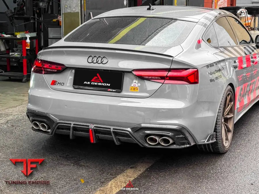 AUDI S5 A5 B9.5 2020-2025 AE REAR DIFFUSER & CANARDS V2