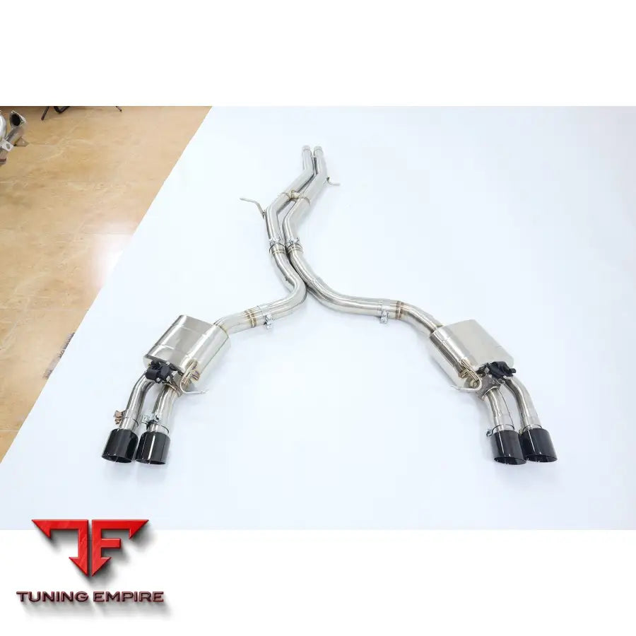 AUDI S5 B9 3.0T SECOND PIPES RAZOR EXHAUST WITH MUFFLER VALVE
