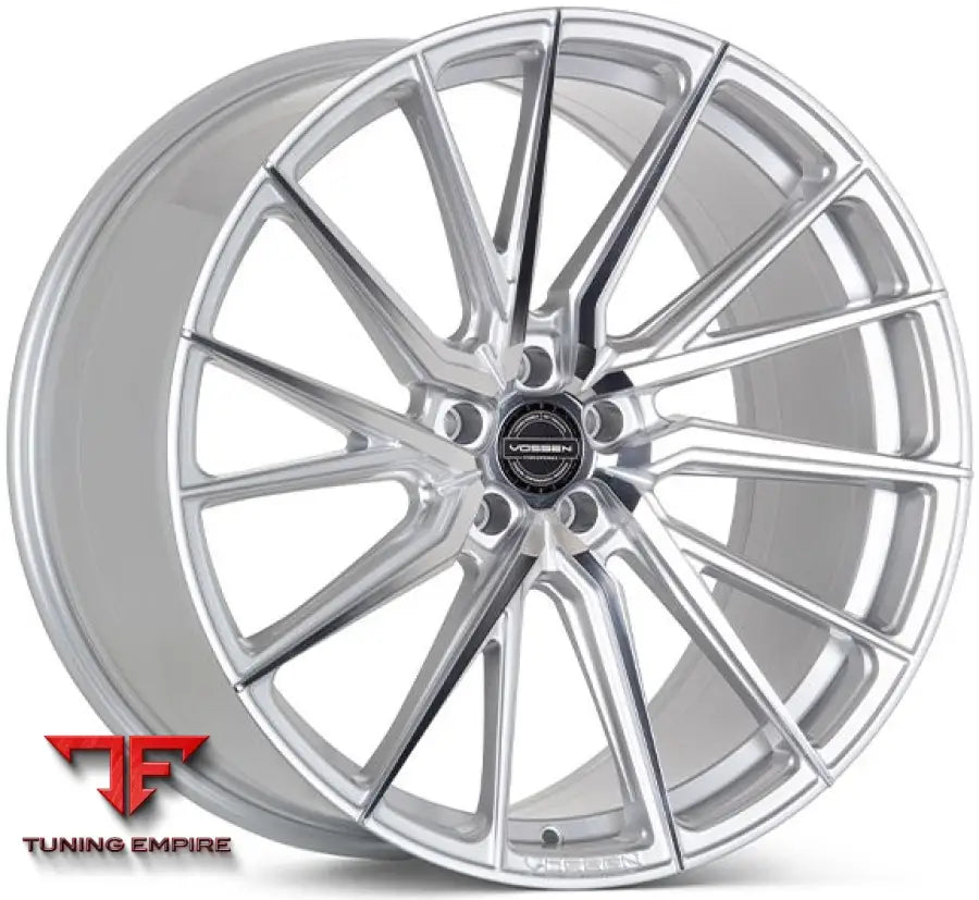 AUDI S5 VOSSEN HF-4T SILVER POLISHED WHEELS