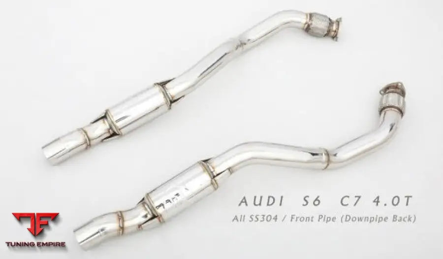 Audi S6 C7 4.0T All Ss304 Front Pipe Exhaust System