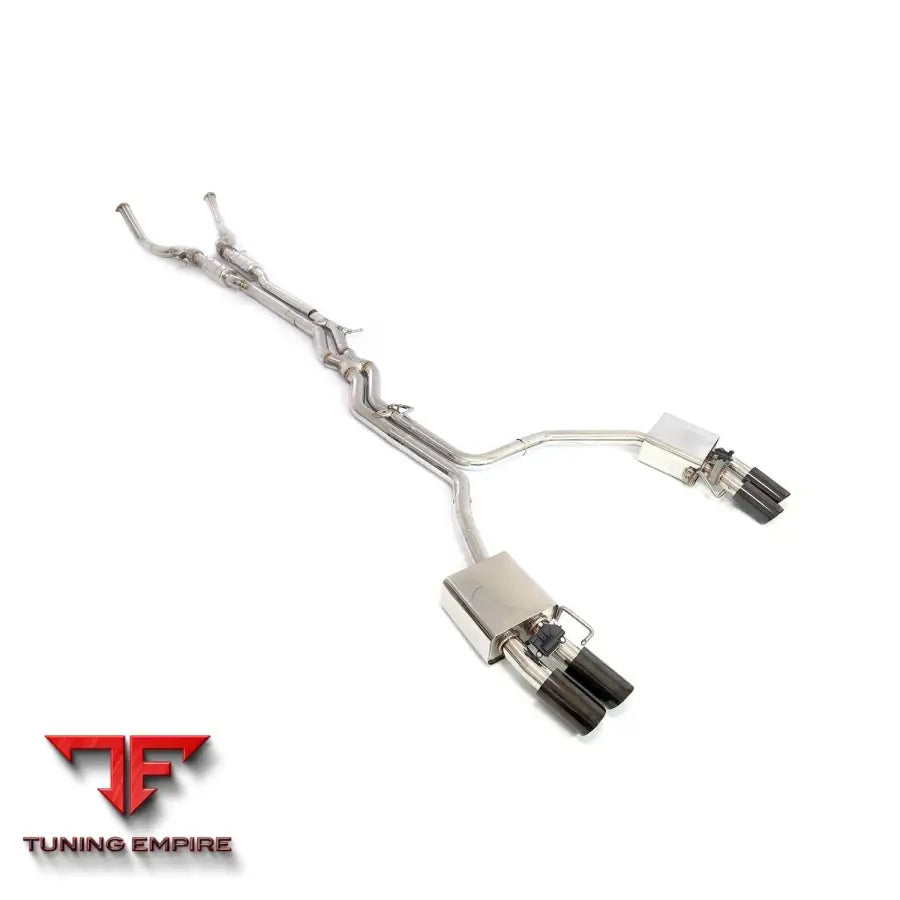 AUDI S6 S7 C7 4.0T STAINLESS STEEL CATBACK RAZOR EXHAUST WITH MUFFLER VALVE