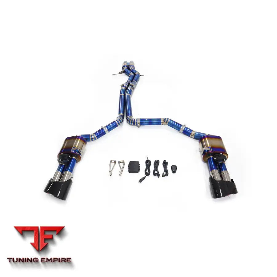 AUDI S6/S7 C7 4.0T TITANIUM CATBACK RAZOR EXHAUST SYSTEM WITH MUFFLER VALVE