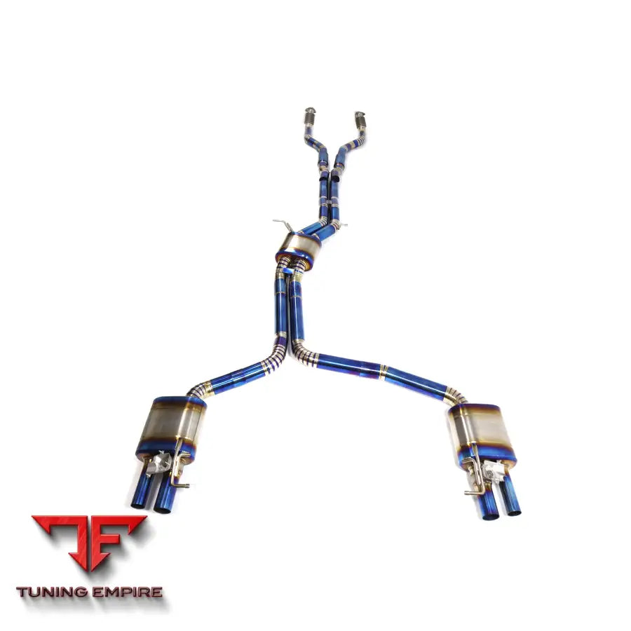 AUDI S6/S7 C7 TITANIUM CATBACK RAZOR EXHAUST SYSTEM WITH MUFFLER VALVE