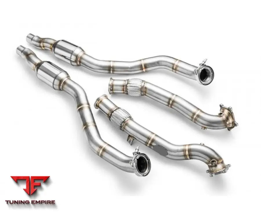 AUDI S6 S7 RS6 RS7 C7 4G 4.0 TFSI DOWNPIPE WITH CATALYTIC CONVERTER