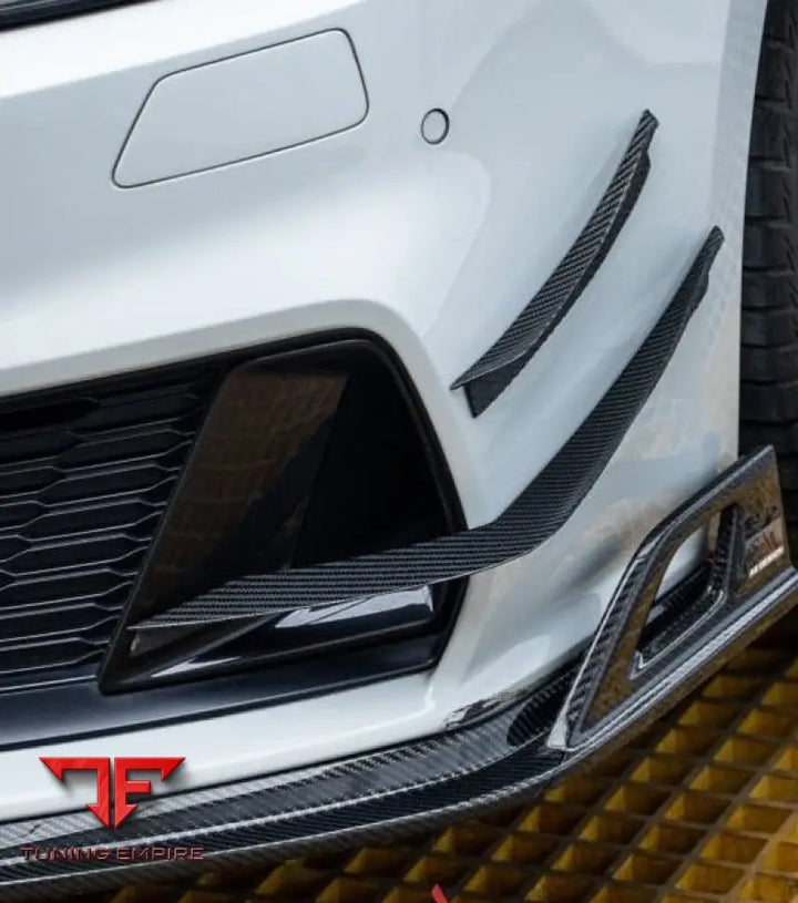 Audi S7 C8 carbon front canards