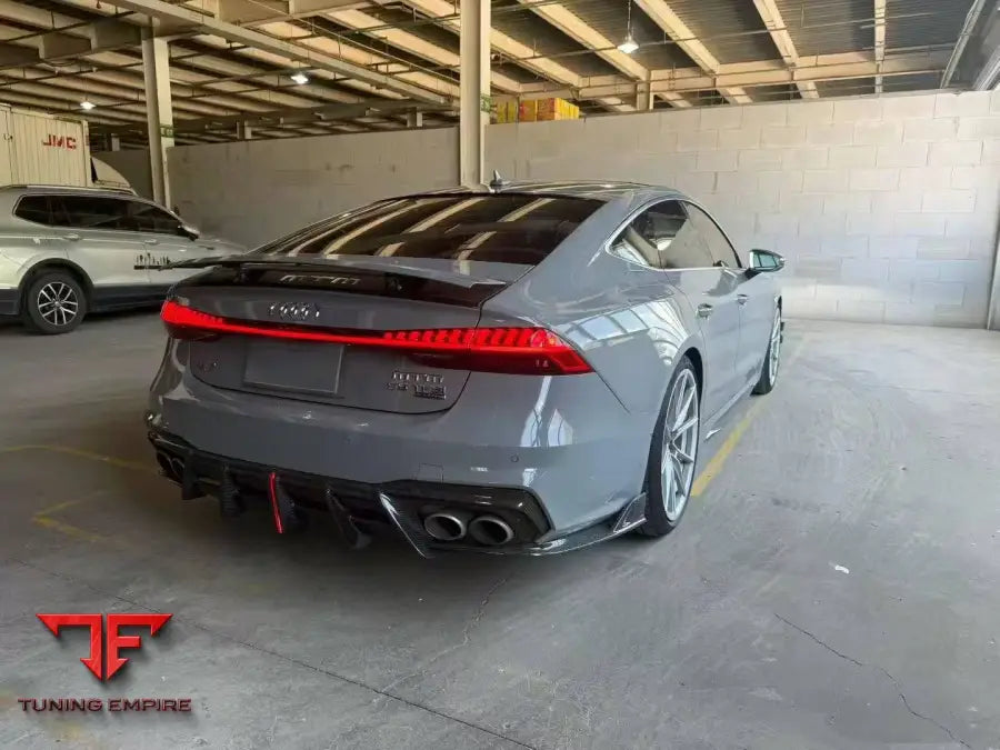 Audi S7 A7 C8 AE Design rear diffuser and canard set