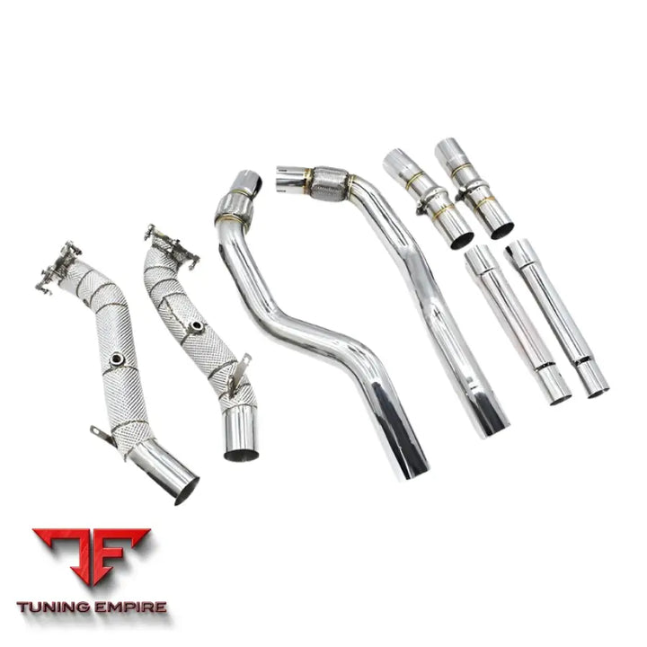 AUDI S8 4.0T STAINLESS STEEL CATLESS DOWNPIPE 2013-2016
